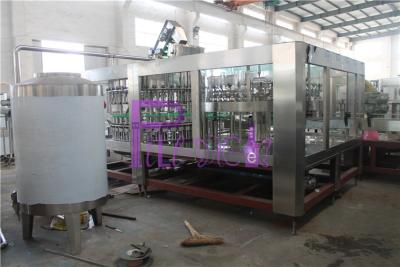 China Glass Bottle Filling Machine PLC Control Vinegar Production Line 40 Head for sale