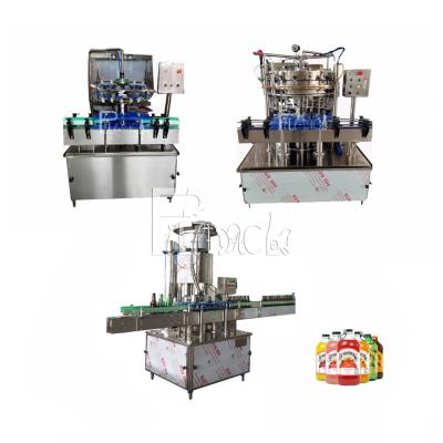 中国 3000BPH Carbonated Beverage Filling Machine / Soft Drink Glass Bottle Pulling Ring Cap 販売のため