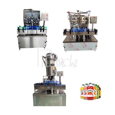 China 4000BPH 2L Automatic Carbonated Drink Sparkling Water Filling Machine Line With Pull Ring Cap for sale