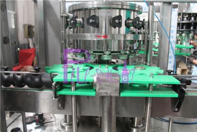 China Screw Feeding Type Cola / Soda Can Filling Machine / Canning Machine Plc Control for sale