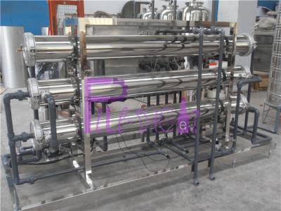 China Sistema de aço inoxidável do tratamento da água da membrana do Ro, máquina do purificador da água à venda