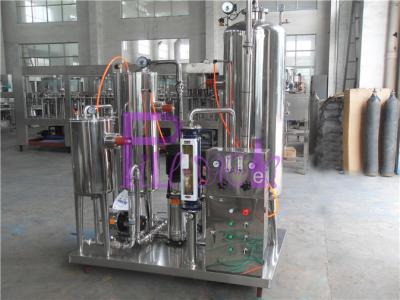 China 3000L Three Tanks Coke Cola Carbonated Drink Mixer for soft drink processing line for sale