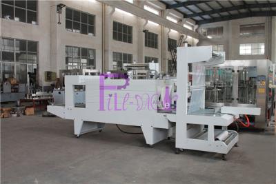 China Semi automatic wrapping shrink Bottle Packing Machine for cartons box for sale