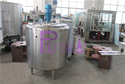 China Auto Fruit Juice Processing Equipment 200L Solid Sugar Melting Pot Double Layer for sale