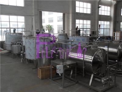 China SUS 304 mischende Linie der Juice Processing Equipment-Dampfheizung zu verkaufen