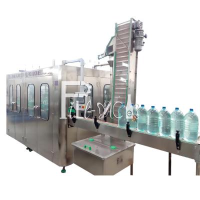 China 3L / 5L / 10L Plastic Bottle Water Filling Machine Mineral 3 In 1 1500BPH for sale