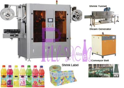 China Automatic Double Head PET Bottle Labeling Machine For Both Body Labels for sale