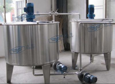 China 2000L Stainless Steel Mixing Tank For Juice Processing Equipment for sale