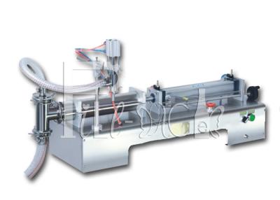 China Pneumatische Füllmaschine des Mineralwasser-25BPM mit Fuß-Schalter zu verkaufen