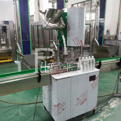 China Plastic / PET Screw Cap Bottle Sealing Machine With Stainless Steel And High Speed for sale