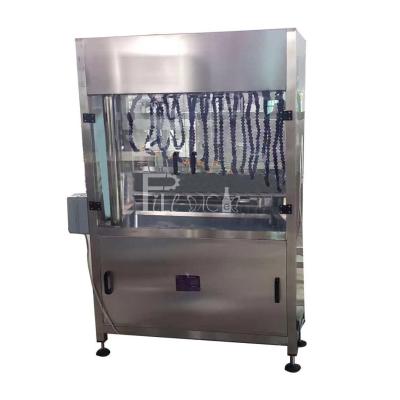 China Automatische HAUSTIER Luft-Messer-Glas-Flaschen-Schleuder, Flaschenwaschmaschine-Sterilisator-Trockner zu verkaufen