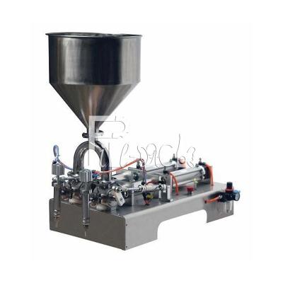 China 1000ml Semi Auto Pneumatic Liquid Paste Filling Machine for sale