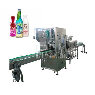 China Calor da máquina de etiquetas da garrafa da luva do pescoço do PVC de 150BPM OPS - shrinkable à venda