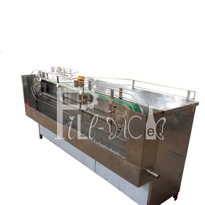 China 2000BPH Magnet Washer Tin Can Filling And Sealing Machine SUS304 for sale