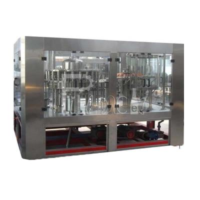 China Air Lifting Beverage Filling Equipment 12000BPH With Metal Caps for sale