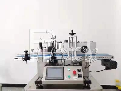 China ISO9001 Table Type Sticker Labeling Machine round Bottles Label Maker Machine for sale