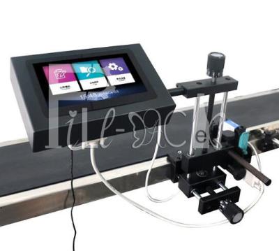 China Automatic 75 m/min speed High resolution inkjet print coding machine for date code / logo for sale