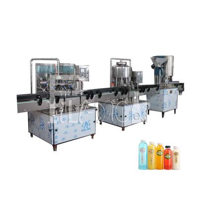 China 2000BPH Non Soda Soft Drink Filling Line , Rinsing Filling Capping Machine for sale