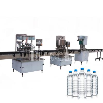 China Del agua automática 2000BPH planta pura de relleno embotelladoa del relleno del agua de la embotelladora del agua de la empaquetadora 0-2L en venta