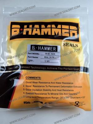 China ISO9001 Hydraulic Breaker Seal Kit Hammer Breaker Seal Kit  SOOSAN--SB60 en venta