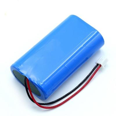 China 0.5C-2C 3.7V 1S2P 18650 Lithium Ion Battery Pack 6700mAh 18.5*36*66mm for sale