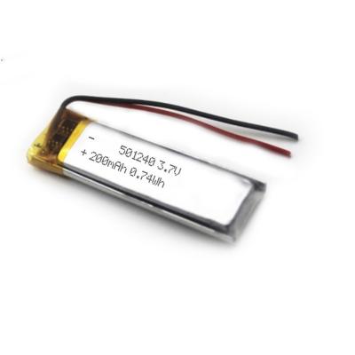 China Custom 200mAh 5V Lithium Polymer Laptop Battery For Mosquito Bat for sale
