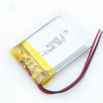 China IEC62133 Small Lipo Polymer Battery Bateria De Litio 3.7V 180Mah for sale