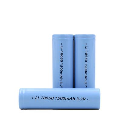 China 63g 1500mah Camping Cylindrical Li Ion Battery For Portable DVD Quadcopters for sale