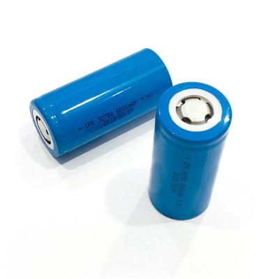 China Deep Cycle 32*70mm 32700 3.2V 6ah Lifepo4 Battery JZFY for sale