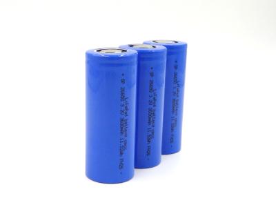China CB IEC62133 26650 3500mah 3.2 V LiFePo4 Battery 2000 Cycles Rechargeable for sale