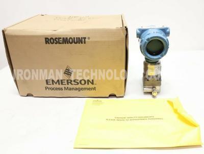 China 0-250in-H2o Rosemount Pressure Transmitter Process Wetted Material 3051S2CD2A2E11A1AE5M5Q4Q8 for sale