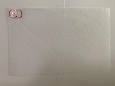 Chine tissu bas non-tissé blanc de 30g GRS Spunlaced pour le flocage à vendre
