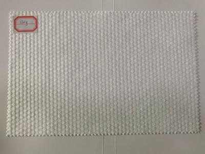 China 130g White Pearl Grain 100%Viscose Cross Spunlaced Non-Woven Tissue for sale