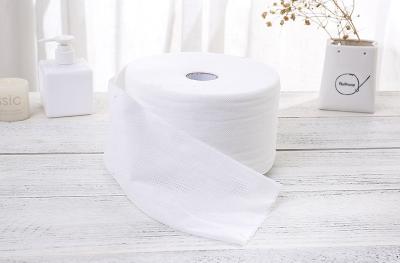 China 50g White 100%Viscose Spunlace Nonwoven Mesh Cotton Tissue, Facial Towel, Wet Wipes for sale