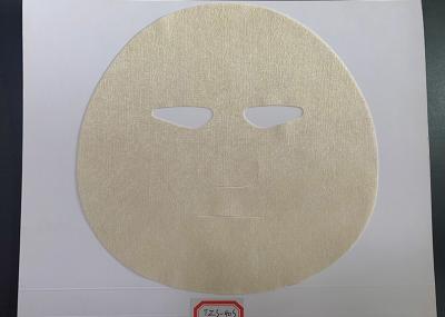 China máscara facial não tecida de Spunlaced da fibra de 30g 100%Bamboo, máscara de olho à venda