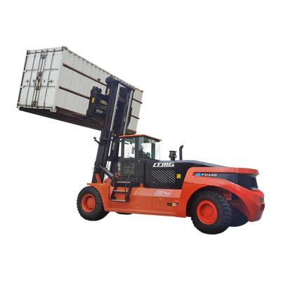 China Giant Container Diesel Engine Forklift Equipment Side Shift Ac Cab en venta