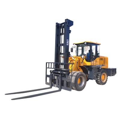 Chine Forklift Rough Terrain 4WD Articulated Terrain Forklift For Sale à vendre