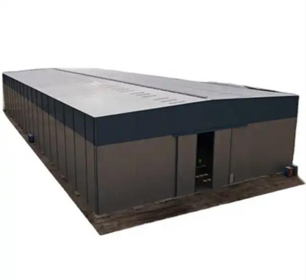 Quality Large Metal Sheds Workshops Prefabricated Workshop Buildings Weather Resistance for sale