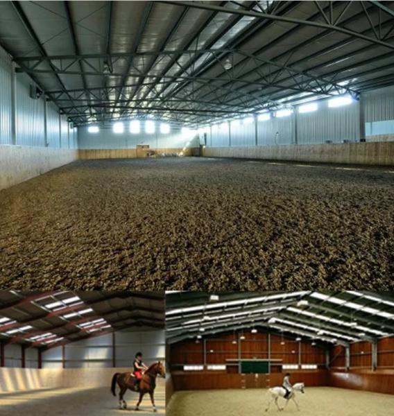 Quality Q355 Q345 Steel Framed Agricultural Buildings Prefab Metal Horse Barn for sale