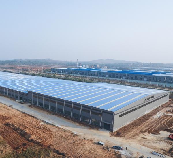Quality Corrosion Protection Prefab Steel Structure Building High Rigidity for sale