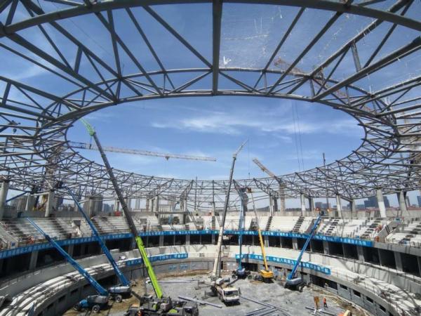 Quality Modern Design Steel Structure Stadium Stable And Aesthetic Easy To Install for sale