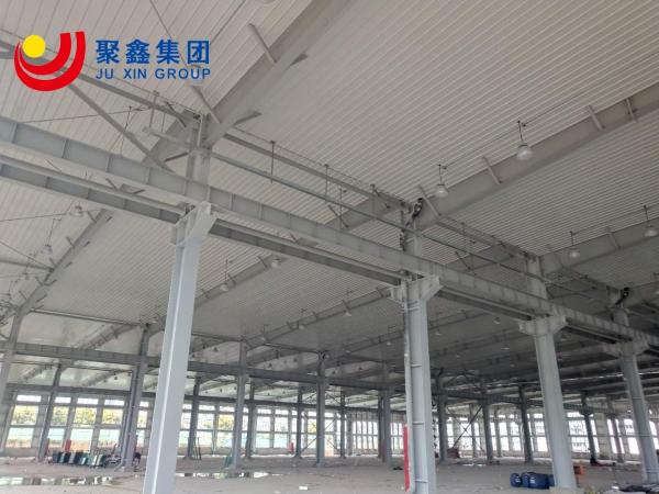 Quality Q355 Q345 Metal Frame Workshop Prefab Metal Garage Buildings Snow Resistant Non for sale