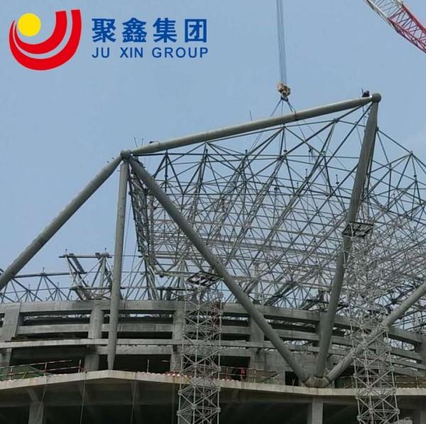 Quality Prefabricated Steel Structure Gym Building Steel Roof Truss Sport Hall for sale