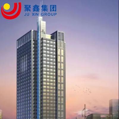 China Super High Rise Steel Structure Business Office Construction Commercial Finance Steel Structure Cbd Building Te koop