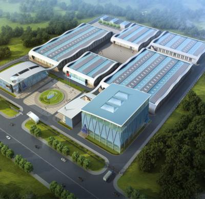China Long Span Building Plant Steel Structure Customizable Workshop en venta