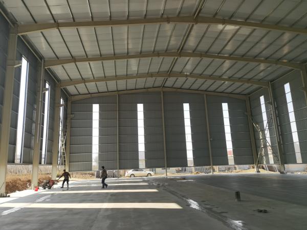 Quality Prefabricated Construction Industrial Metal Materials Hangar Shed Warehouse / for sale