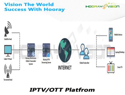 China Interactive Hospital VOD OTT Video Platform RTMP HTTP UDP Streaming for sale