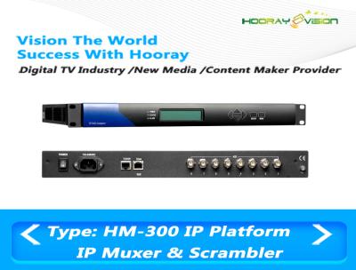China IPTV TS Converter IP Multiplexer Scramblers TV Digital Scrambler Support 4 Simulcrypt for sale