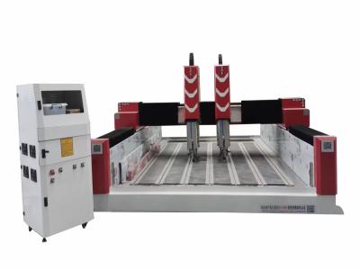 China Stone CNC Engraving Machine 3d double heads CNC router for stone carving OD-1530 for sale