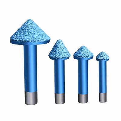 China CNC Engraving 3D Router Bits for Hard stone vacuum brazed 3D carving tools for sale